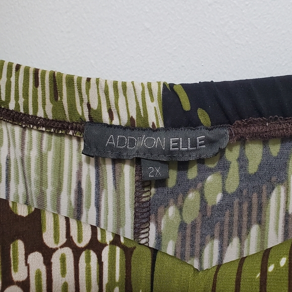 2X Addition Elle Patterned Dress with Pockets - Picture 6 of 10